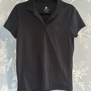 BMW Black Logo Polo Shirt Men’s Size L Golf Casual